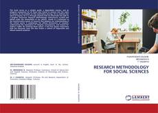 Обложка RESEARCH METHODOLOGY FOR SOCIAL SCIENCES