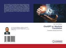 Capa do livro de ChatGPT vs. Machine Translation 