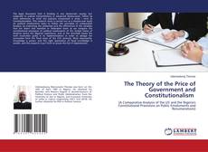 The Theory of the Price of Government and Constitutionalism kitap kapağı
