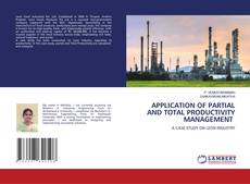 Обложка APPLICATION OF PARTIAL AND TOTAL PRODUCTIVITY MANAGEMENT