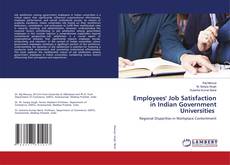 Capa do livro de Employees' Job Satisfaction in Indian Government Universities 