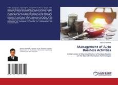 Capa do livro de Management of Auto Business Activities 