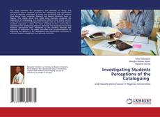 Couverture de Investigating Students Perceptions of the Cataloguing