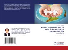 Portada del libro de Role of Supreme Court of India in Protection of Women's Rights