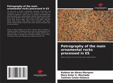 Portada del libro de Petrography of the main ornamental rocks processed in ES