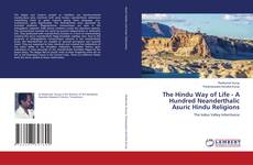 Buchcover von The Hindu Way of Life - A Hundred Neanderthalic Asuric Hindu Religions
