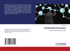 Couverture de OPERATIONS RESEARCH