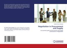 Couverture de Negotiation in Procurement and Supply