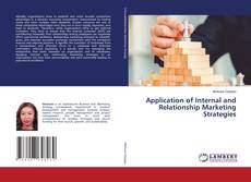 Capa do livro de Application of Internal and Relationship Marketing Strategies 