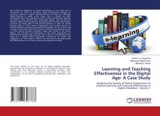 Buchcover von Learning and Teaching Effectiveness in the Digital Age: A Case Study