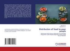 Distribution of food to poor people kitap kapağı