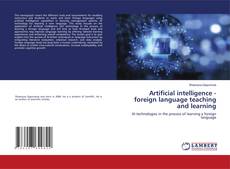 Capa do livro de Artificial intelligence - foreign language teaching and learning 