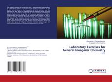 Capa do livro de Laboratory Exercises for General Inorganic Chemistry III 