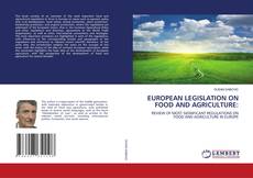 Capa do livro de EUROPEAN LEGISLATION ON FOOD AND AGRICULTURE: 