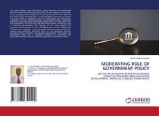 Capa do livro de MODERATING ROLE OF GOVERNMENT POLICY 