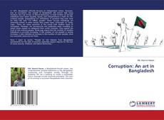 Capa do livro de Corruption: An art in Bangladesh 