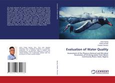 Copertina di Evaluation of Water Quality