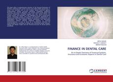 Capa do livro de FINANCE IN DENTAL CARE 