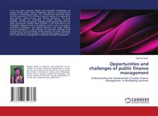 Buchcover von Opportunities and challenges of public finance management