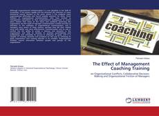 Capa do livro de The Effect of Management Coaching Training 