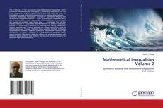 Bookcover of Mathematical Inequalities Volume 2