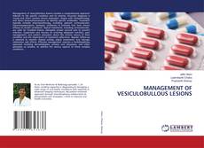 Capa do livro de MANAGEMENT OF VESICULOBULLOUS LESIONS 