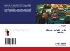 Buchcover von Platelet Rich Fibrin in Dentistry
