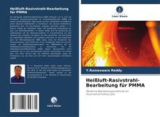 Capa do livro de Heißluft-Rasivstrahl-Bearbeitung für PMMA 
