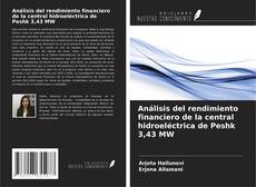 Capa do livro de Análisis del rendimiento financiero de la central hidroeléctrica de Peshk 3,43 MW 