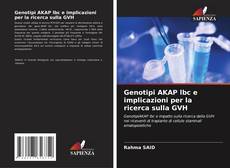Bookcover of Genotipi AKAP lbc e implicazioni per la ricerca sulla GVH