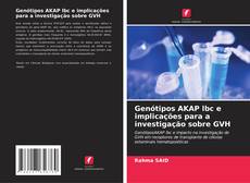 Bookcover of Genótipos AKAP lbc e implicações para a investigação sobre GVH