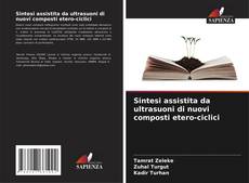 Capa do livro de Sintesi assistita da ultrasuoni di nuovi composti etero-ciclici 