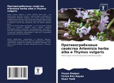 Противогрибковые свойства Artemisia herba alba и Thymus vulgaris的封面