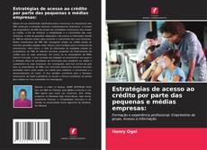 Bookcover of Estratégias de acesso ao crédito por parte das pequenas e médias empresas: