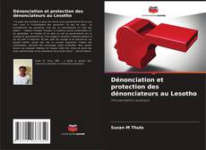 Copertina di Dénonciation et protection des dénonciateurs au Lesotho