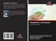 Geografia e istruzione kitap kapağı