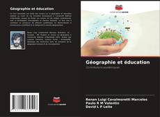 Couverture de Géographie et éducation