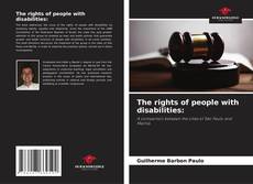 Copertina di The rights of people with disabilities: