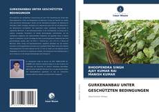 Bookcover of GURKENANBAU UNTER GESCHÜTZTEN BEDINGUNGEN