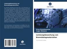 Bookcover of Leistungsbewertung von Bremsbelagmaterialien