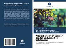Produktivität von Wasser, Kapital und Arbeit im Apfelanbau kitap kapağı