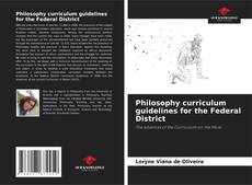 Bookcover of Philosophy curriculum guidelines for the Federal District