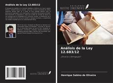 Buchcover von Análisis de la Ley 12.683/12