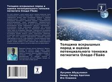 Portada del libro de Толщина вскрышных пород и оценка потенциального тоннажа пегматита Олоде-Гбайо