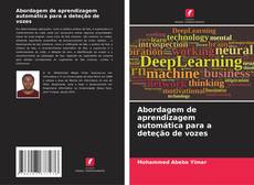 Capa do livro de Abordagem de aprendizagem automática para a deteção de vozes 