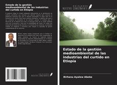 Buchcover von Estado de la gestión medioambiental de las industrias del curtido en Etiopía