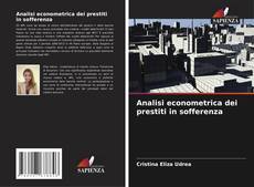 Bookcover of Analisi econometrica dei prestiti in sofferenza