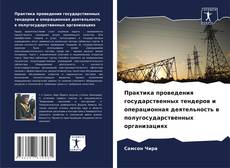 Portada del libro de Практика проведения государственных тендеров и операционная деятельность в полугосударственных организациях