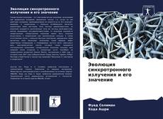 Portada del libro de Эволюция синхротронного излучения и его значение