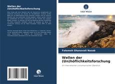Wellen der (Un)höflichkeitsforschung kitap kapağı